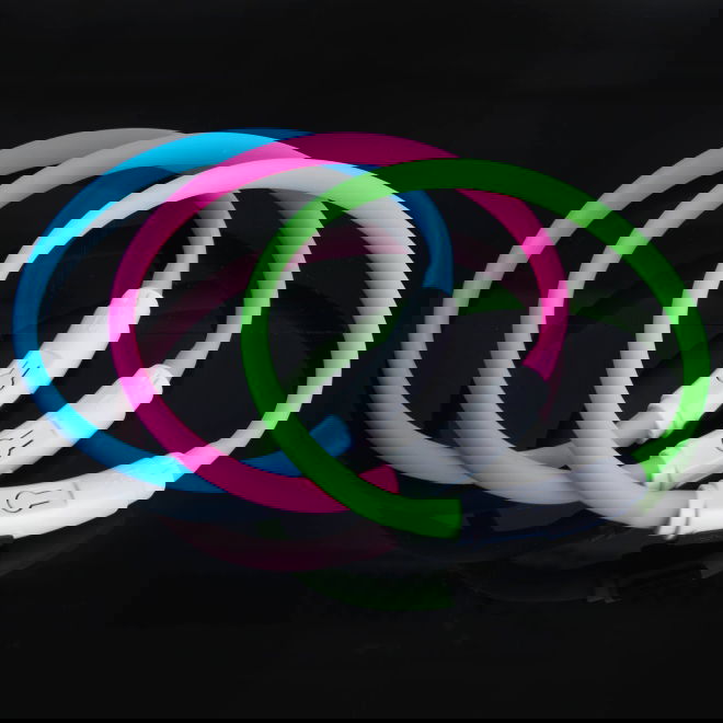 Little&Bigger Lamphalsband Valp 35 cm (Rosa)