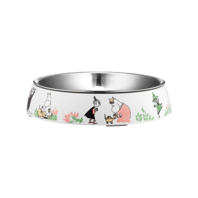 Moomin for Pets Kattsk&aring;l Vit 15,5 cm