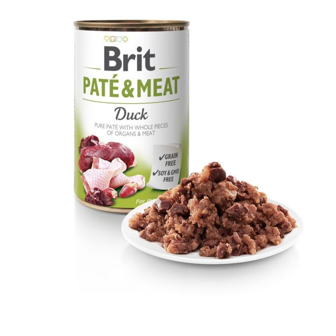 Brit Care Dog Adult Paté & Meat Anka 400 g