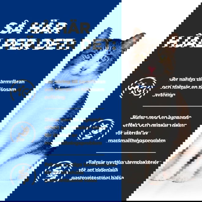 Hills Prescription Diet Feline Gastrointestinal Biome Digestive/Fibre Care Stress Chicken