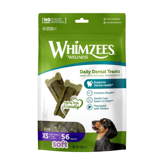 Whimzees Soft Dentaltugg (XS)