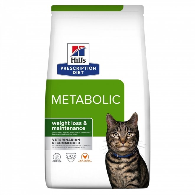 Hill&#39;s Prescription Diet Feline Metabolic Weight Loss & Maintenance Chicken