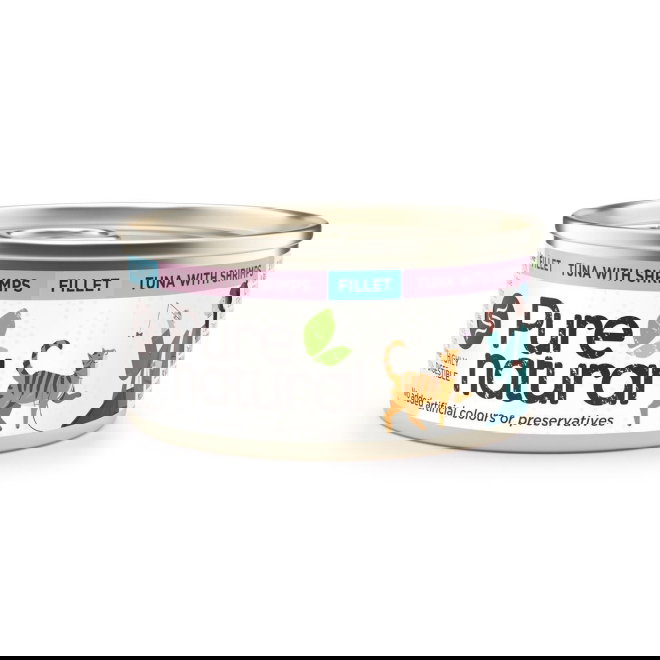 Purenatural Cat Adult Tuna Fillet with Shrimps 70 g
