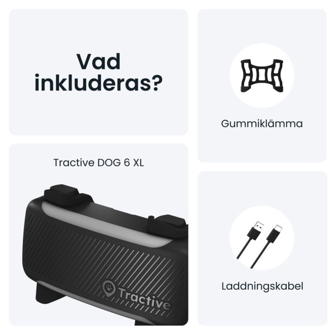 Tractive Dog 6 XL GPS till Hund