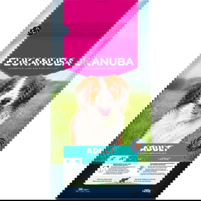 Eukanuba Adult Small & Medium Breed Lamb & Rice