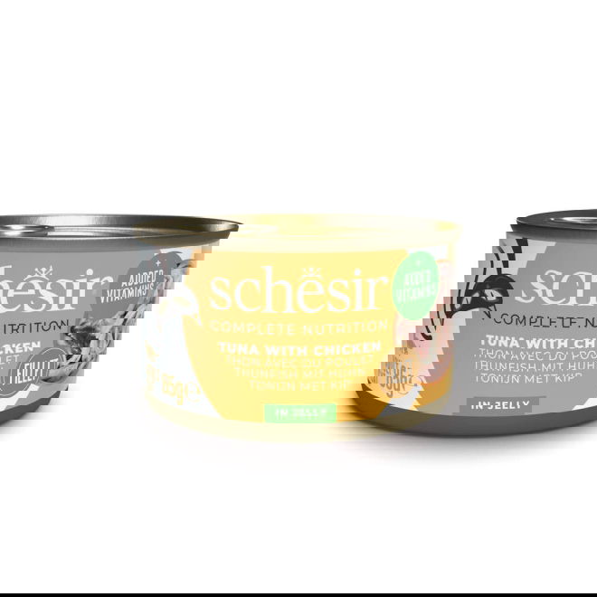 Schesir Adult Tonfisk & Kyckling i Gelé 85 g