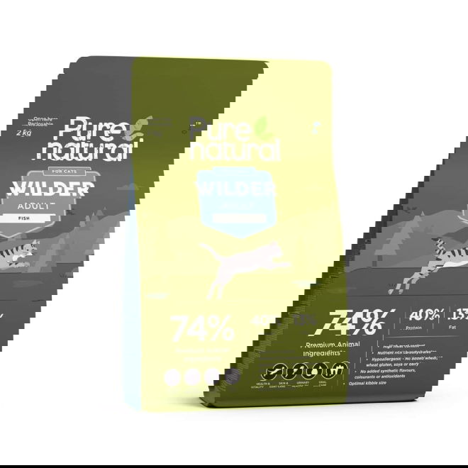 Purenatural Wilder Cat Adult Fish (2 kg)