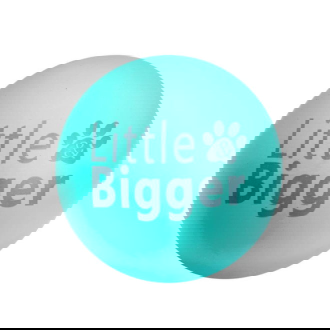 Little&Bigger Hot Summer Studsboll i Gummi 6 cm (Turkos)