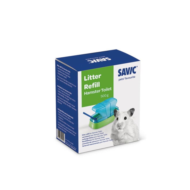 Savic Refill Litter Toalettsand för Hamster 500 g