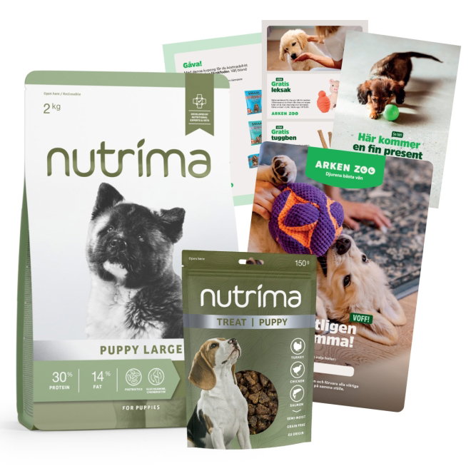 Valppaket Nutrima Puppy Large Breed