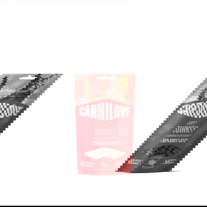 Carnilove Cat Soft Snack Turkey with Catnip 50 g