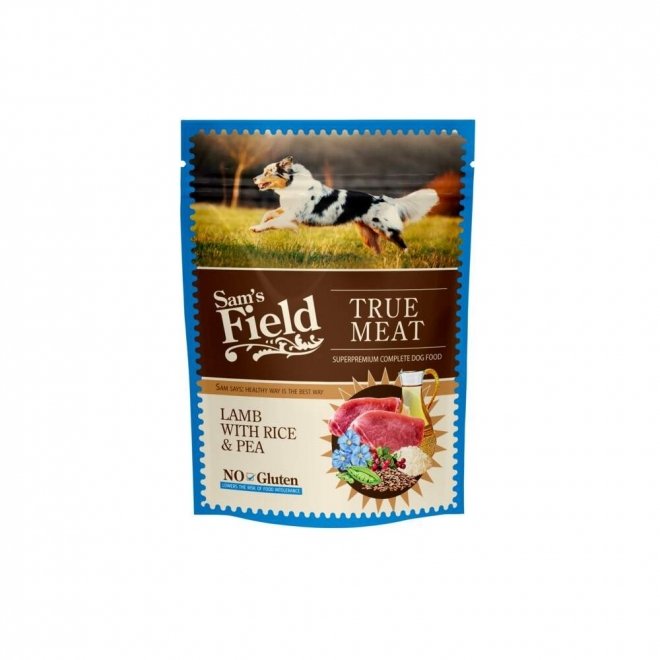 Sam&#39;s Field Dog Adult Lamb with Rice & Pea 260 g