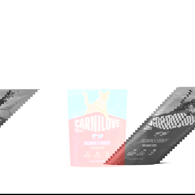 Carnilove Cat Adult Active Salmon & Turkey (400 g)