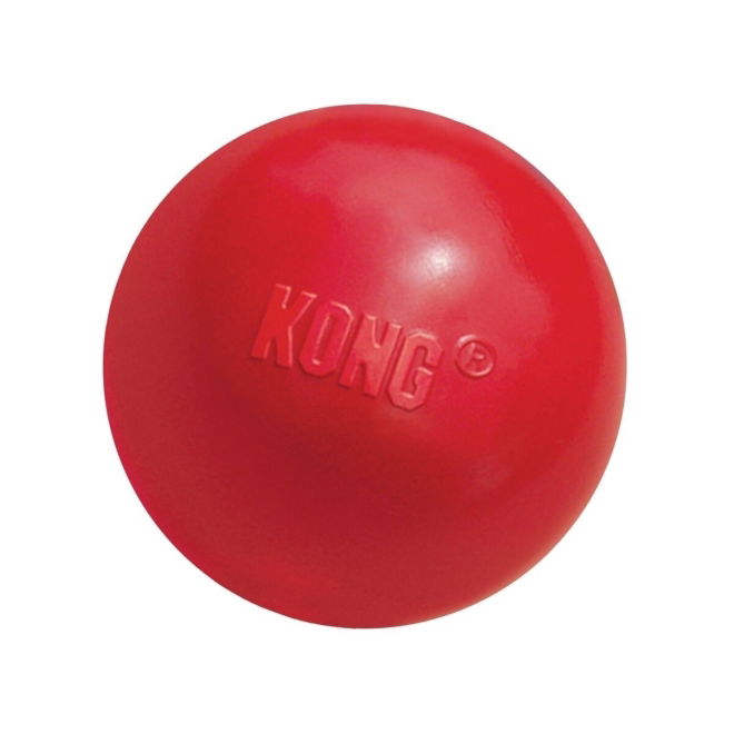 KONG Boll med Hål M-L Röd