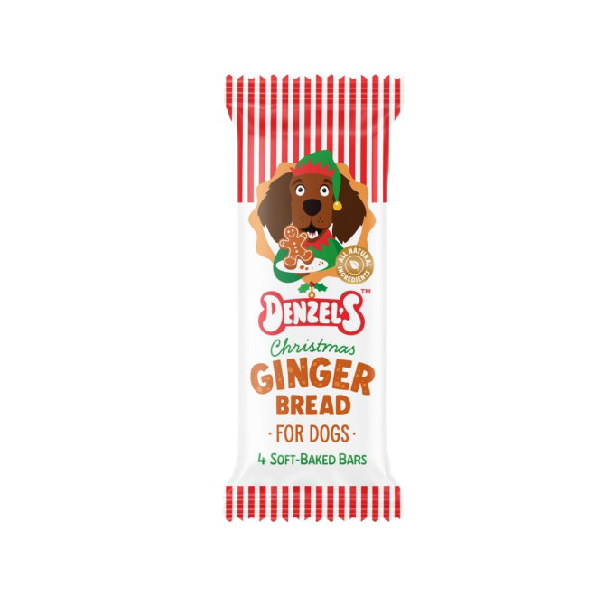 Denzels Gingerbread Soft Baked Sticks Julgodis till Hund 75 g