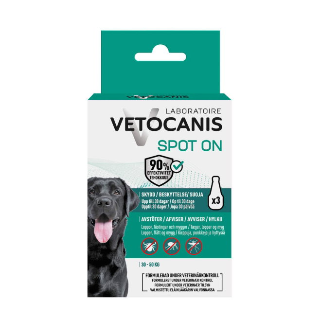 Vetocanis Anti-parasit Spot on Dog (9 ml)