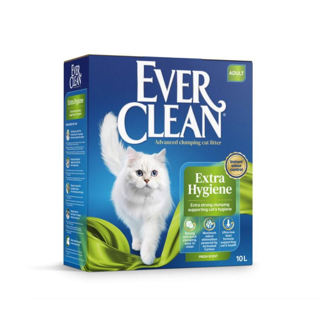 Ever Clean Extra Strong Scented Kattsand (10 l)