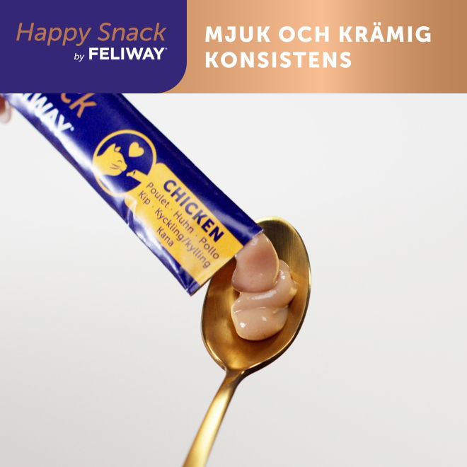 Feliway Happy Snack Kyckling 6 x 15 g