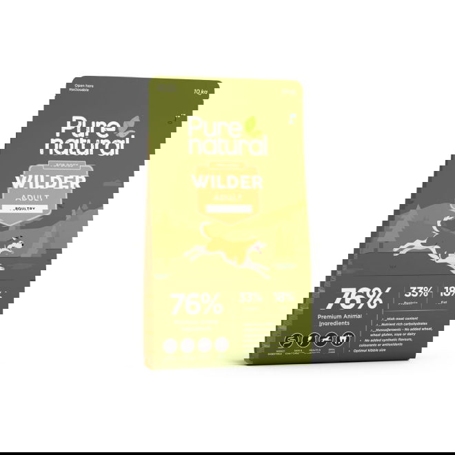 Purenatural Wilder Dog Adult Poultry (10 kg)