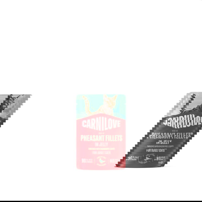 Carnilove Cat Adult Pheasant with Raspberry leaves 85 g