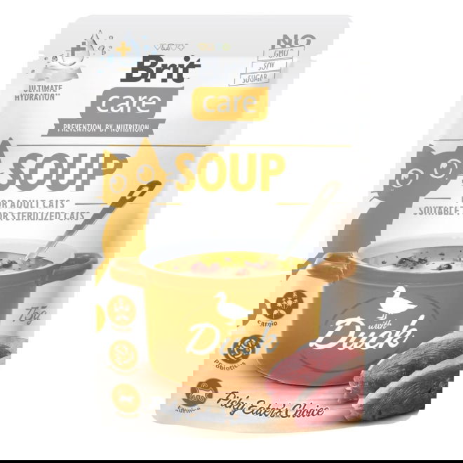 Brit Care Cat Soup Anka 75 g