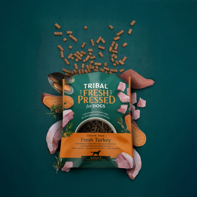Tribal Fresh Pressed Dog Adult Fresh Turkey 2,5 kg