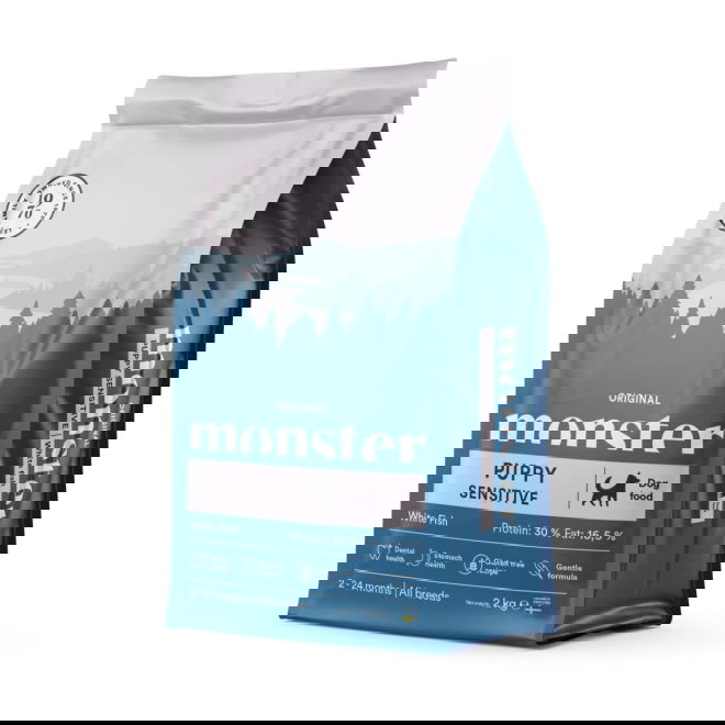 Monster Puppy Sensitive White Fish