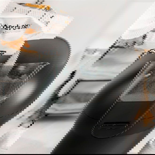 Whisker Litter Hopper Kattsandsautomat till Litter-Robot 4 (Svart)