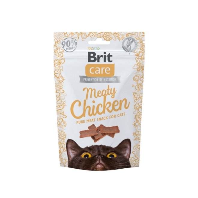 Brit Care Cat Snack Meaty Kyckling 50 g