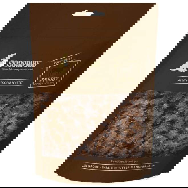 Escapure Hundgodis H&auml;st 150 g