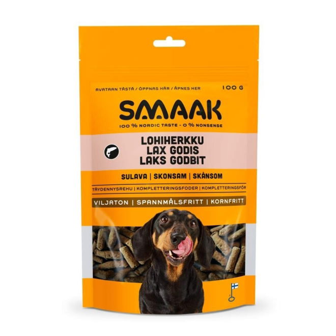 SMAAK Dog Sensitive Laxgodis 100 g