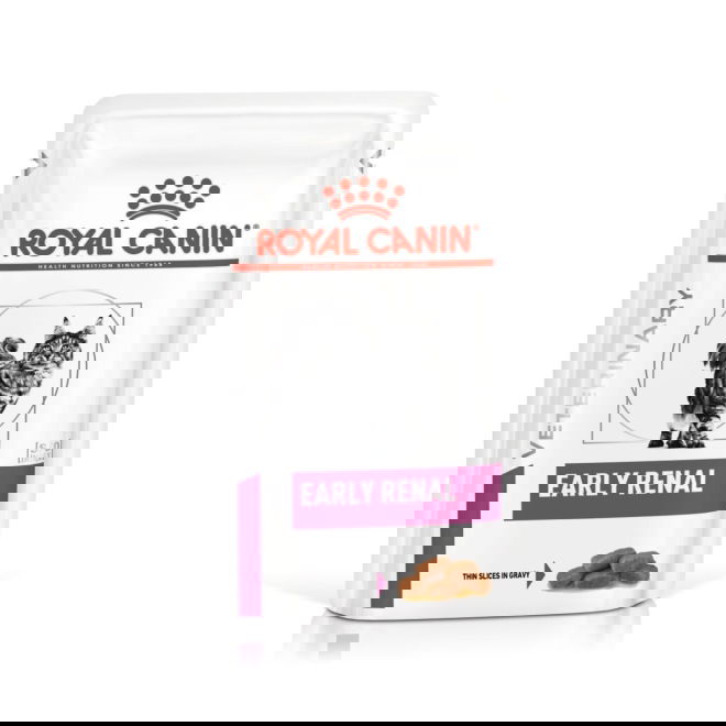 Royal Canin Veterinary Diets Cat Early Renal Gravy 12x85 g