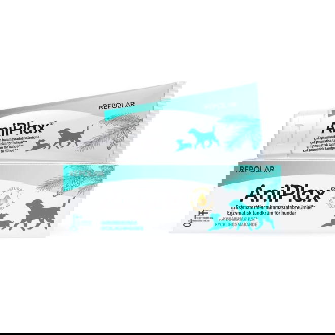 Repolar AniPlax Hundtandkr&auml;m Kycklingsmak 75 ml