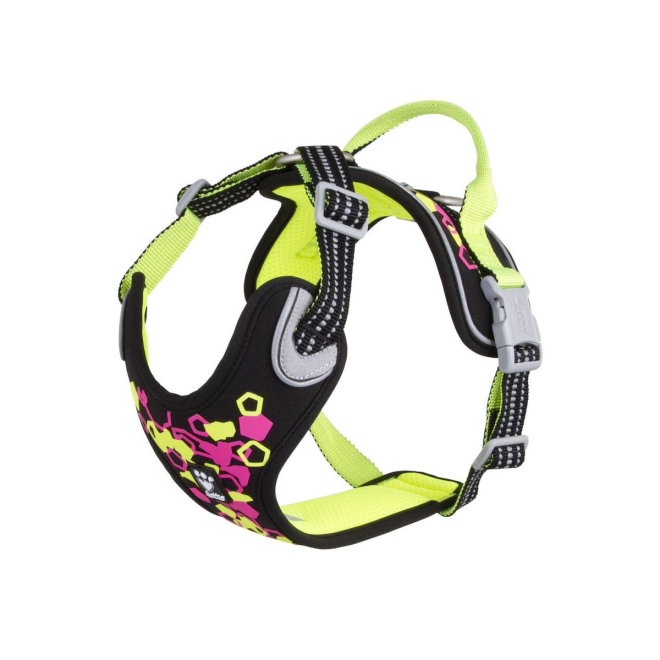 Hurtta Weekend Warrior Neon II Hundsele Svart