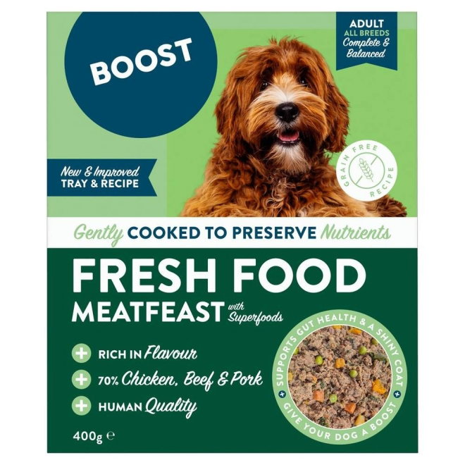Boost Dog Adult Fresh Meatfest 400 g