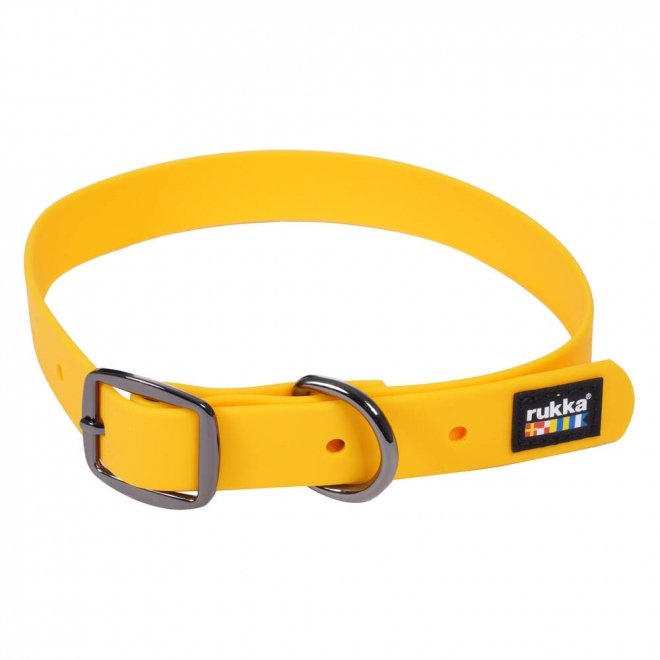 Rukka Biodipro Hundhalsband Gul