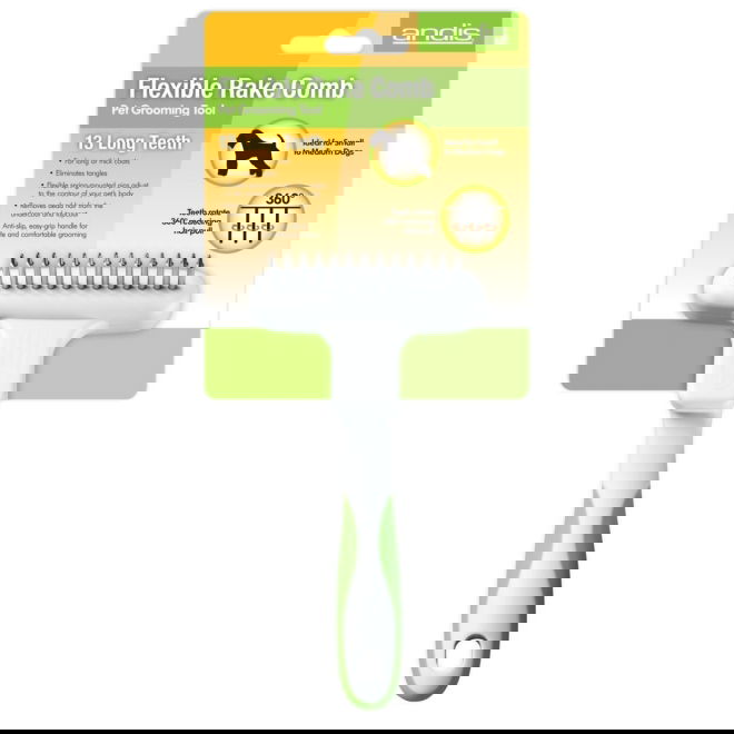 Andis Kam med Flexibla Tänder Grön