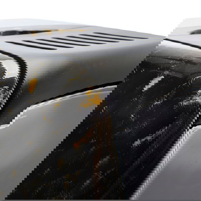 Savic Kattl&aring;da Nestor Marble Svart/Guld 56 x 39 x 38,5 cm