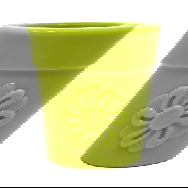 SodaPup Flower Pot Aktiveringleksak 9 cm (Grön)