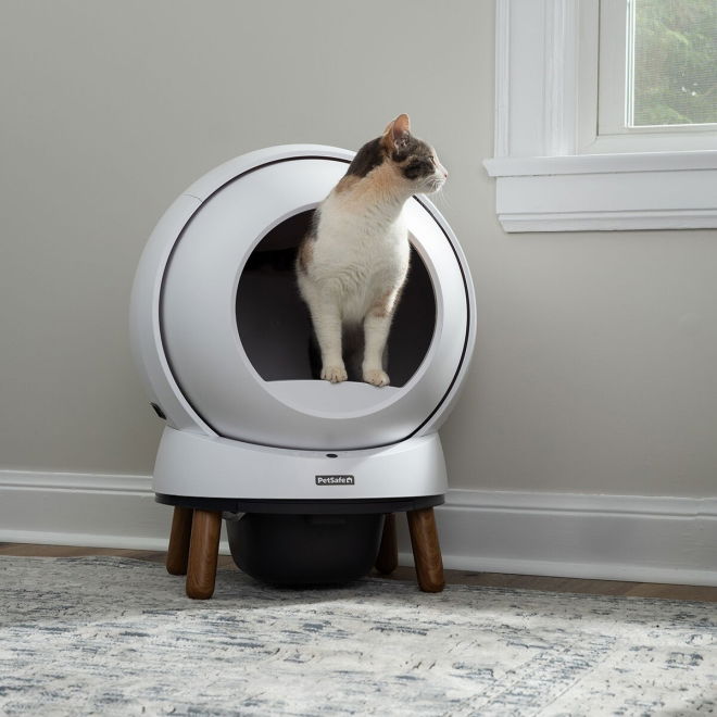 PetSafe SmartSpin Självrensande Kattlåda