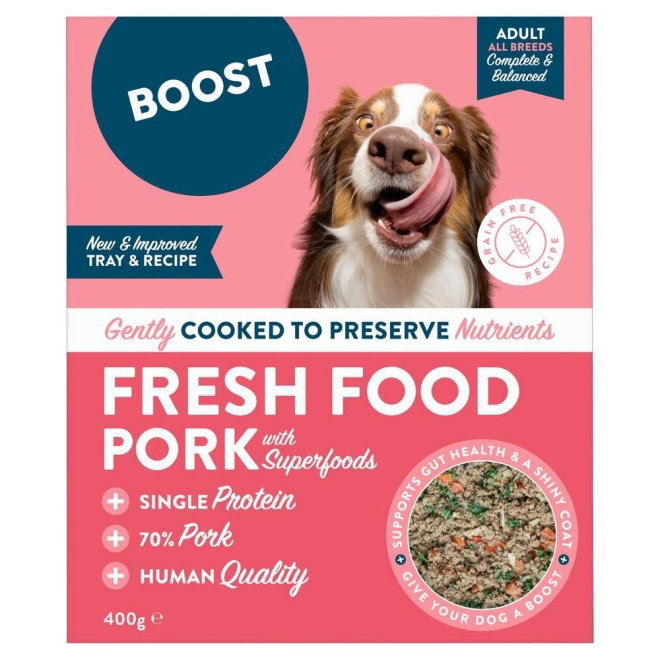 Boost Dog Adult Fresh Pork 400 g
