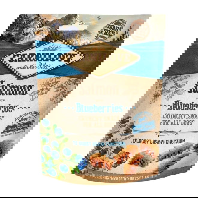 Carnilove Dog Crunchy Snack Salmon & Blueberries 200 g