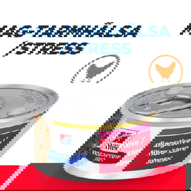 Hills Prescription Diet Feline Gastrointestinal Biome Digestive/Fibre Care Stress Chicken