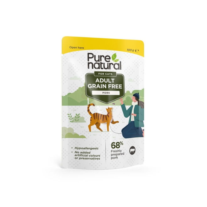 Purenatural Cat Adult Pork 100 g