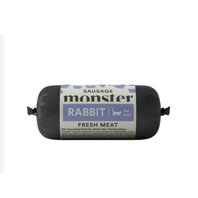 Monster Cat Sausage Rabbit 80 g