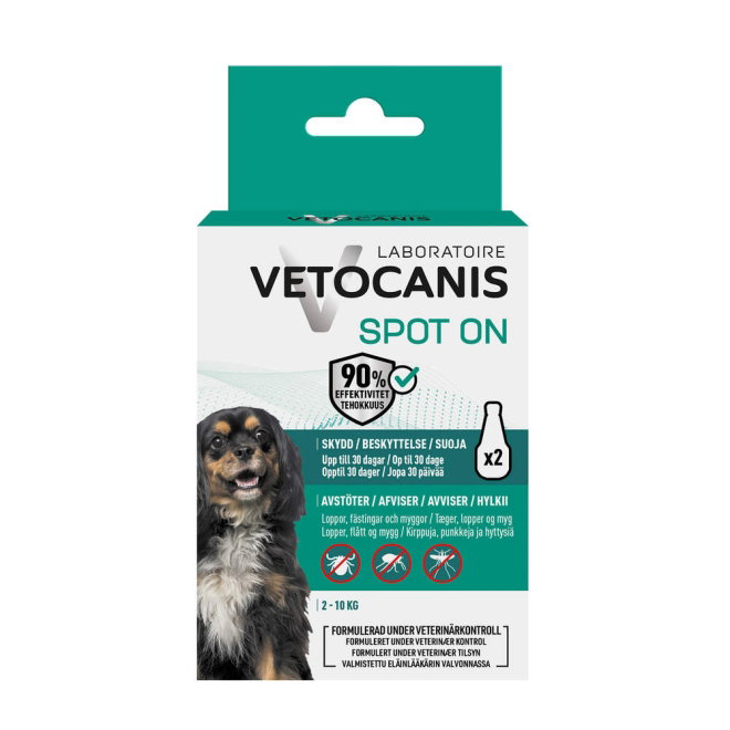 Vetocanis Anti-parasit Spot on Dog (4 ml)