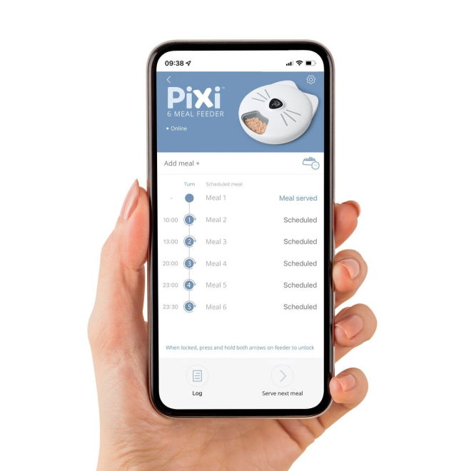 Catit PIXI Smart Foderautomat 6 Måltider