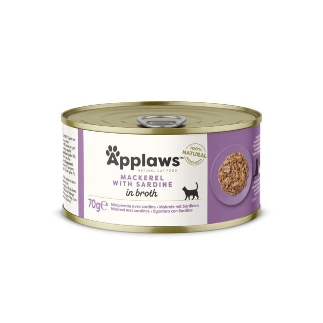 Applaws Cat Makrill & Sardiner 70 g