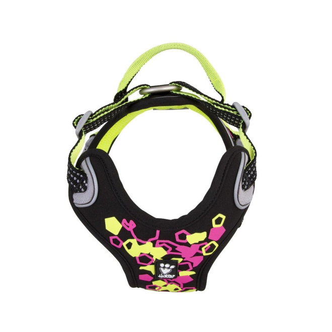 Hurtta Weekend Warrior Neon II Hundsele Svart