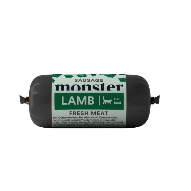 Monster Cat Sausage Lamb 80 g